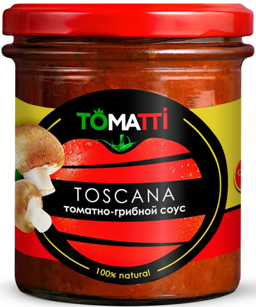 Соус Томатти томатный с грибами 340г