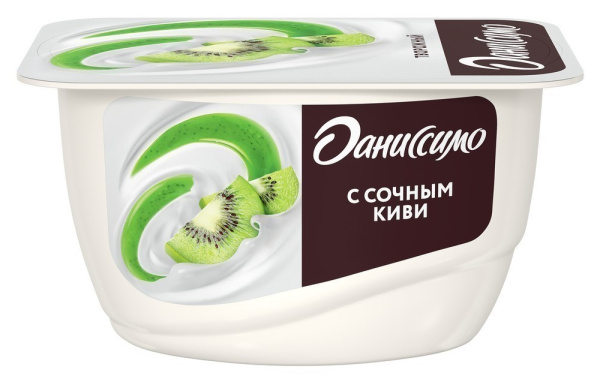 Продукт творожный Даниссимо киви 5,5% 130г