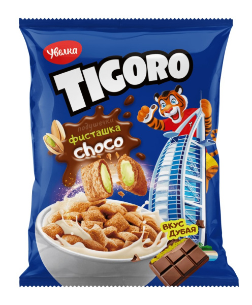 Подушечки ДУБАЙ Тигоро со вкусом фисташки 90г