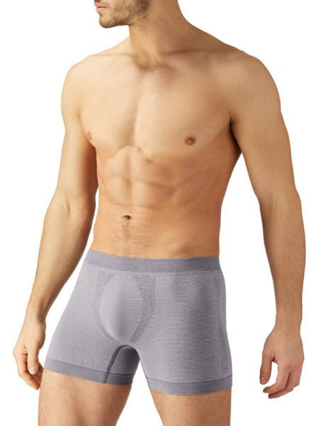 Трусы мужские  TEKSA grey-white р.XL