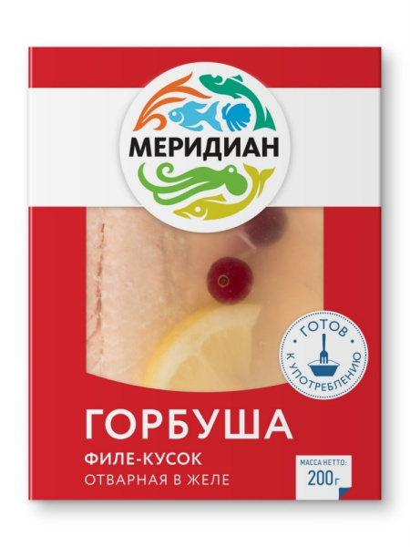 Горбуша Меридиан отварная в желе 200г