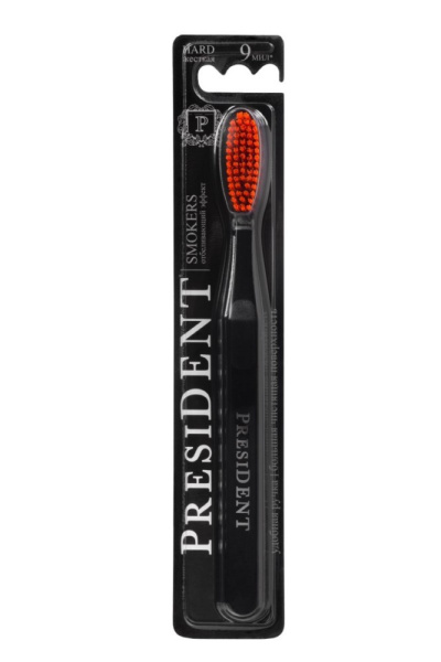 зубная щётка PRESIDENT Smokers 9 мил