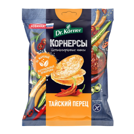 Корнерсы кукурузно-рисовые с тайским острым сладки