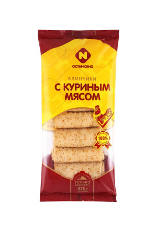 Блинчики с куриным мясом 420 г