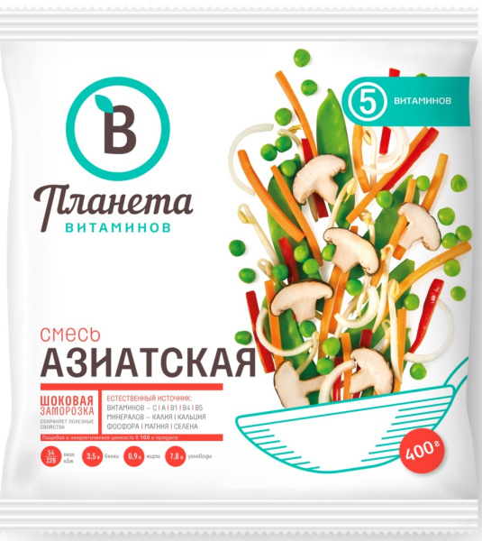 Смесь азиатская Планета Витаминов 400г