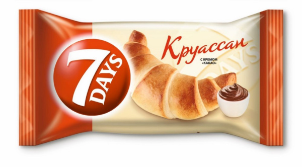 Круассан 7DAYS с кремом "какао" 65 г