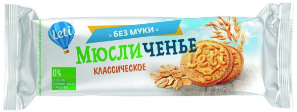 Мюсли Мюсличенье печеные классические 110г