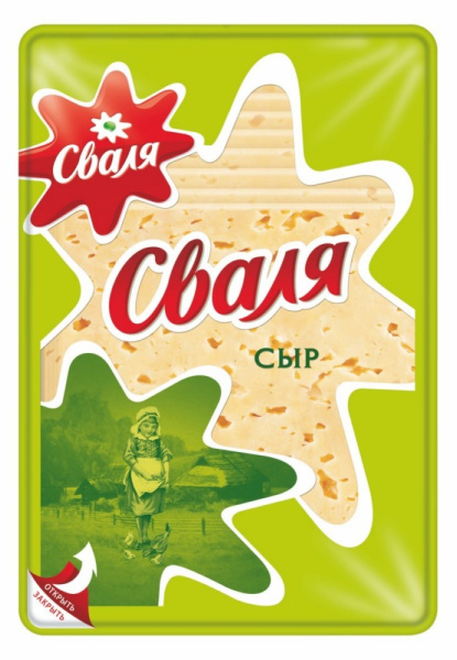 Сыр Тильзитер Сваля 45% 125г