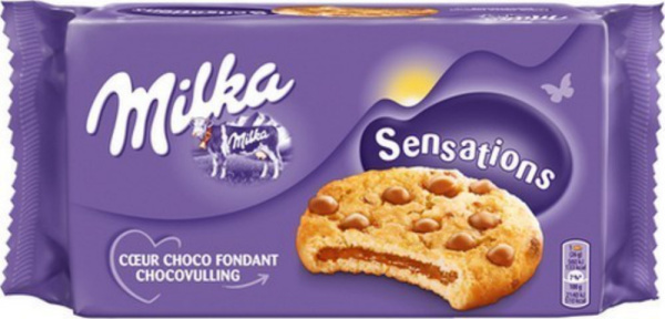 Печенье Сенсейшн Милка 156г
