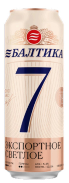 Пиво Балтика №7 0,45л