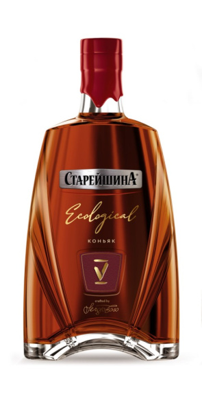 Коньяк Старейшина российский пятилетний 40% 0,5л