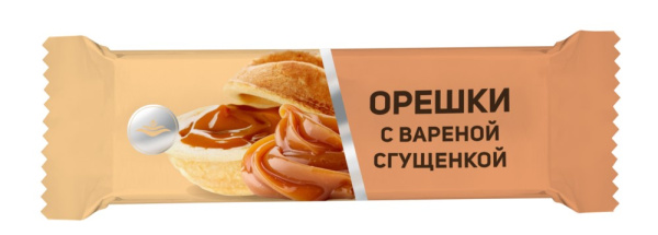 Орешки с вареной сгущенкой 65г