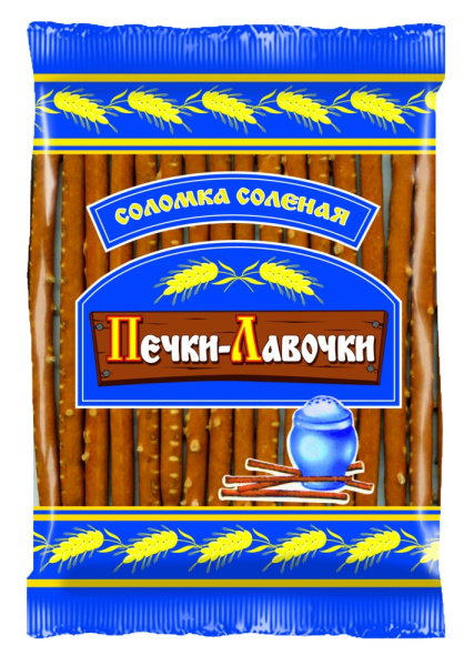 Соломка соленая 40г Печки-Лавочки