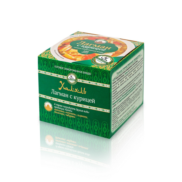 Лагман с курицей "Халяль" 250г