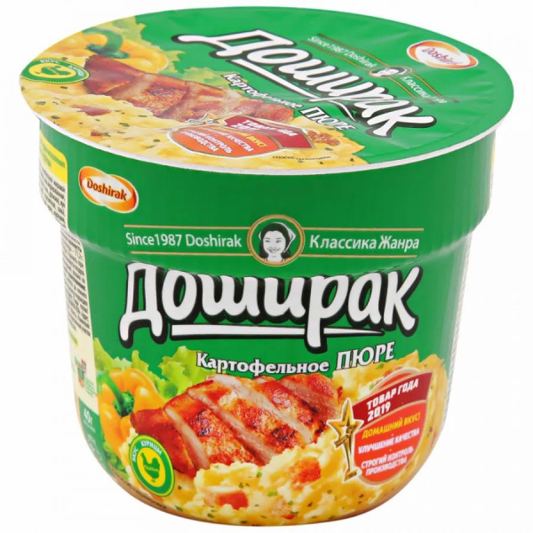 Пюре Доширак курица 40г