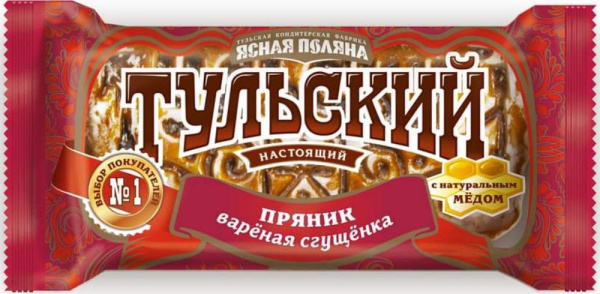 Пряник Тульский с начинкой вареная сгущенка 130г