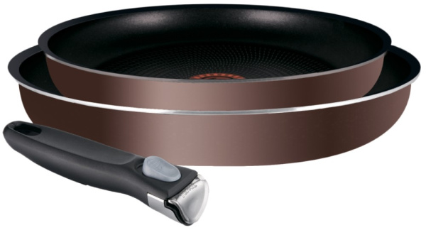 Набор Tefal Ingenio Brownie сковороды 22/26/ручка
