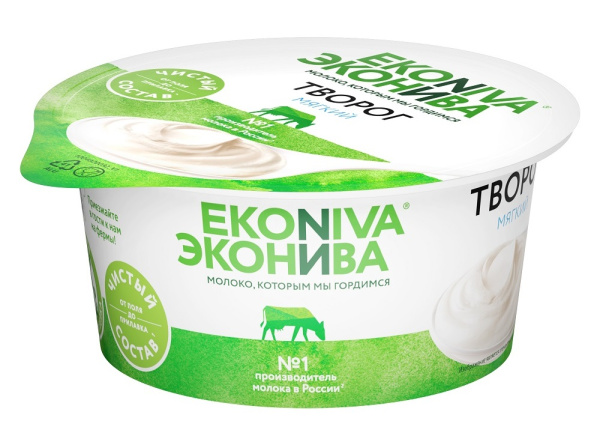 Творог Эконива мягкий 5,9% 125г