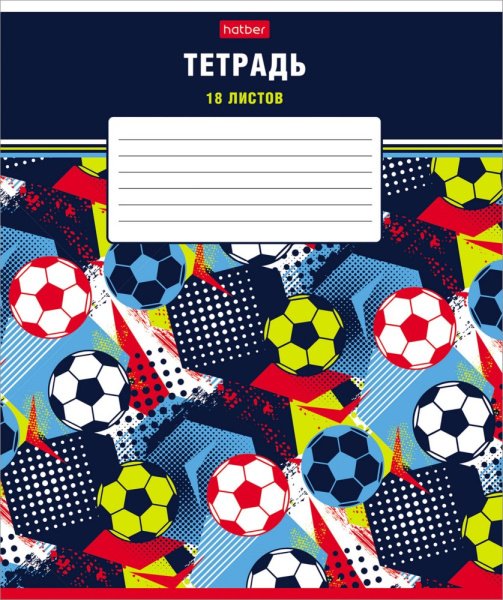 Тетрадь 18листов А5 клетка