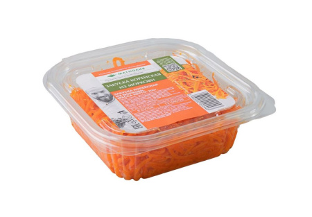 Закуска корейская из моркови 200г