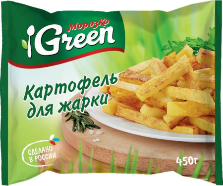Картофель для жарки 450г Морозко