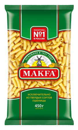Мак.изд.Макфа Рожки 450г