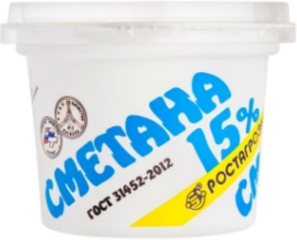 Сметана РАЭ 15% 180г